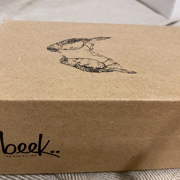 Beek Mockingbird slides tan snake print - Picture 7 of 7